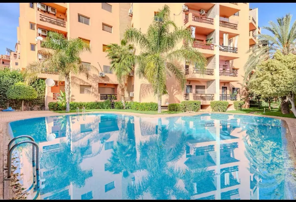 2-Bedroom Luxury Contemporary Apartment Hivernage Marrakesh