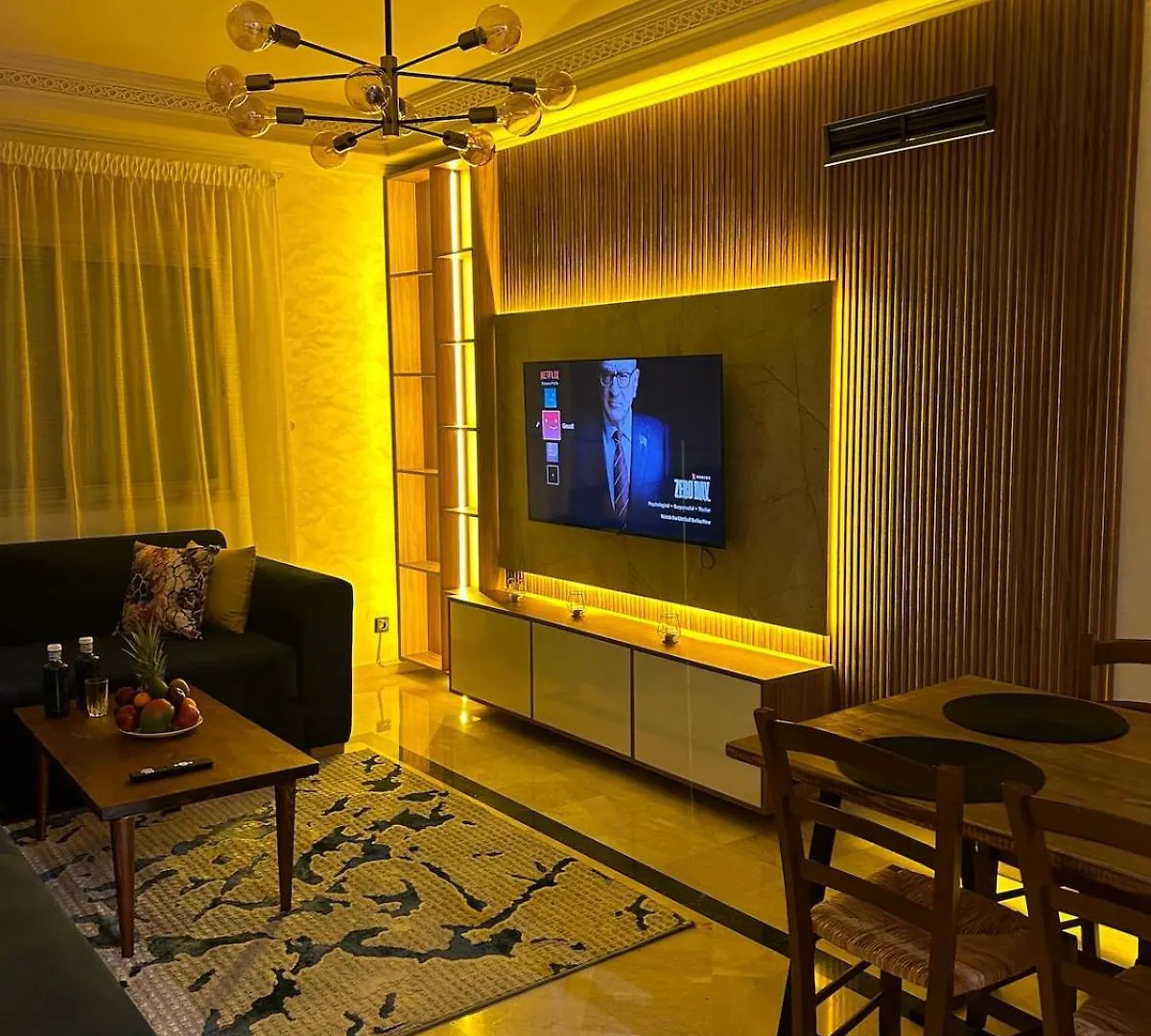 2-Bedroom Luxury Contemporary Apartment Hivernage Marrakesh