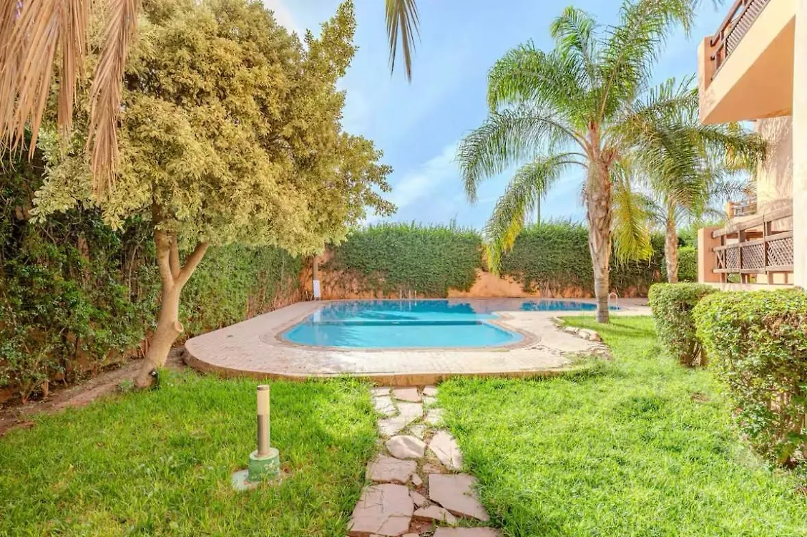 2-Bedroom Luxury Contemporary Apartment Hivernage Marrakesh