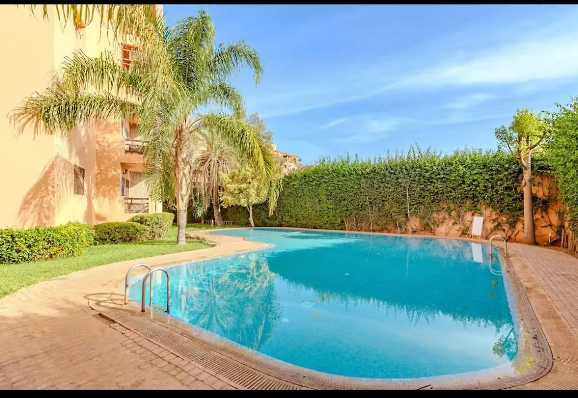 2-Bedroom Luxury Contemporary Apartment Hivernage Marrakesh