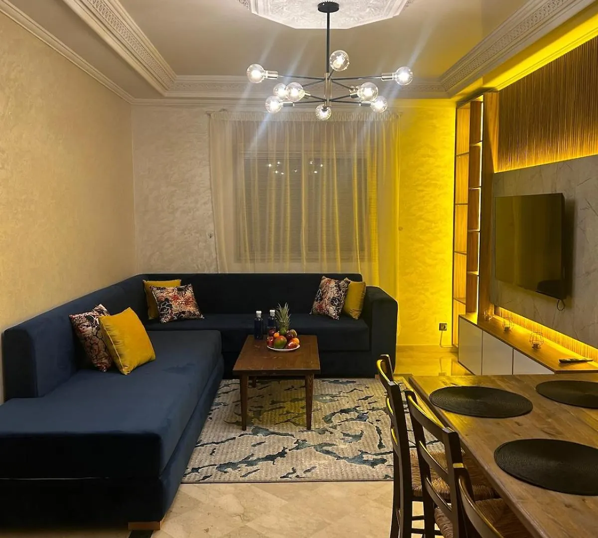 2-Bedroom Luxury Contemporary Apartment Hivernage Marrakesh
