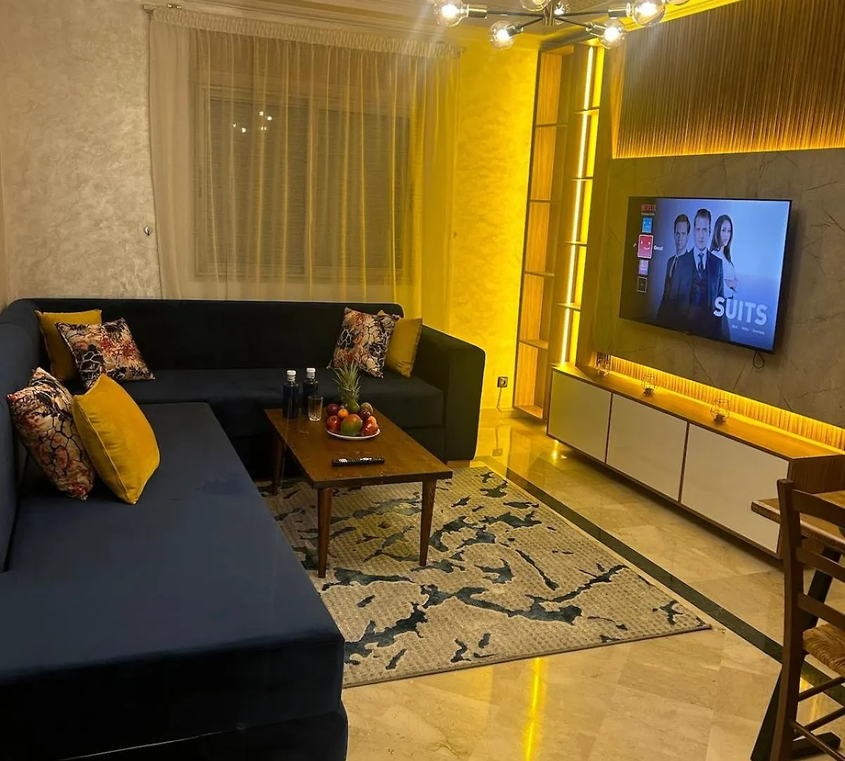2-Bedroom Luxury Contemporary Apartment Hivernage Marrakesh